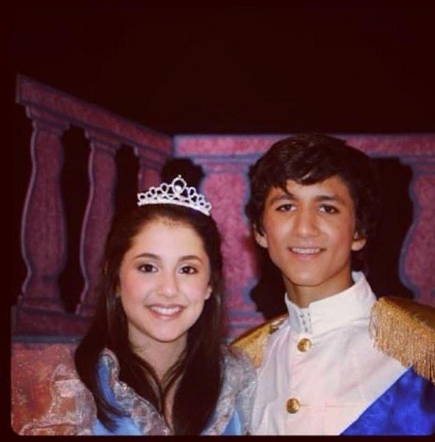 1. "Lol, back when Ariana Grande and I 'dated' and did theater together."