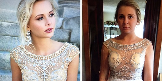 Ожидание и Реальность: 19 девушек, которые пожалели, что заказали выпускные платья в интернете