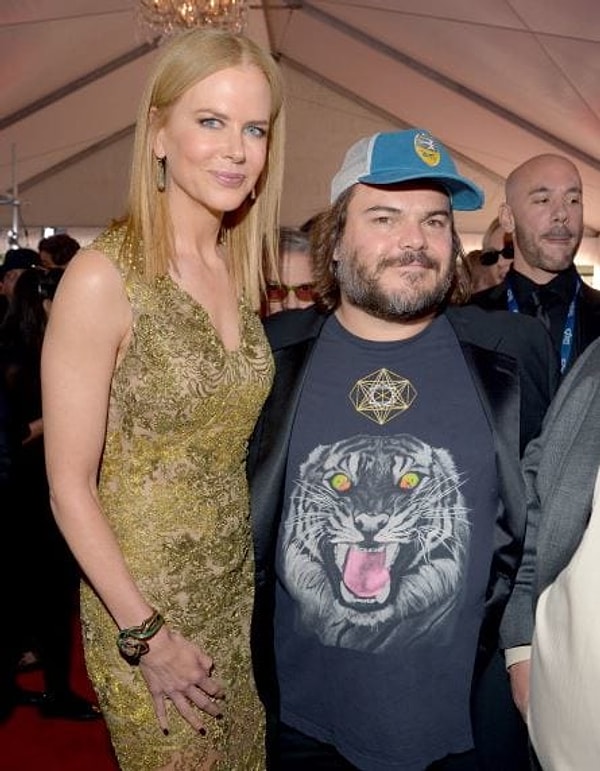 12. Во время съемок "Марго на свадьбе" Николь жила с Джеком Блэком и Дженнифер Джейсон Ли.