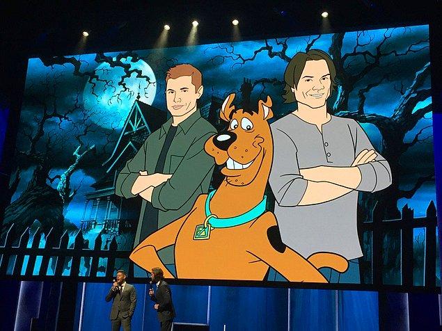 1. "Supernatural" efsanesiyle Scooby Doo'nun benzerliği malum. Yapımcılar da bunun farkındalar ki ilginç bir girişimde bulunmuşlar.