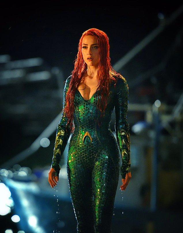 20. "Aquaman" çekimlerinin ilk gününden bir görsel geldi: Amber Heard'ın canlandırdığı Mera karakteri.