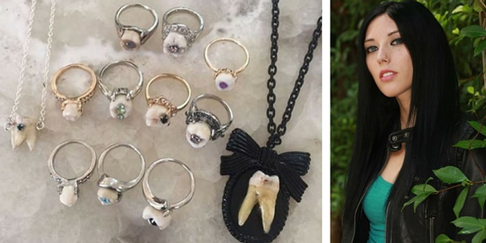 Gerçek İnsan ve Hayvan Kemikleriyle Gösterişli Takılar Tasarlayan Sıra Dışı Tasarımcı