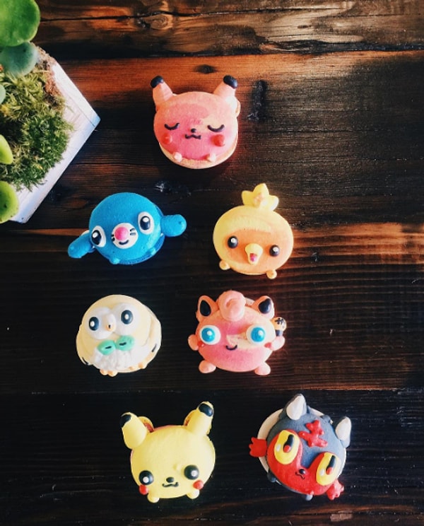 5. А ещё и то, что здесь делают макарон в виде героев всеми любимых мультиков и TV-шоу! 😍