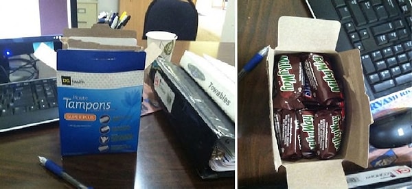 13. Эта девушка точно знает, где прятать заначки!