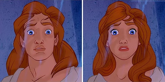 Парень меняет героев мультфильмов Disney полами, и все в восторге!