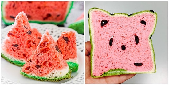 Такого еще не было: в Тайване изобрели хлеб в виде арбуза