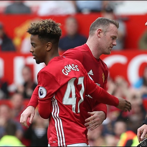 Hayatta her şeyin mümkün olduğunu gösteren Manchester United'ın 16 yaşındaki yıldız adayı Angel Gomes 👊