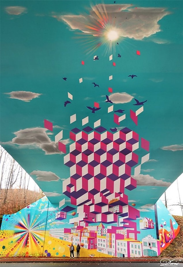 22. An amazing mural by Dasic Fernandez.
