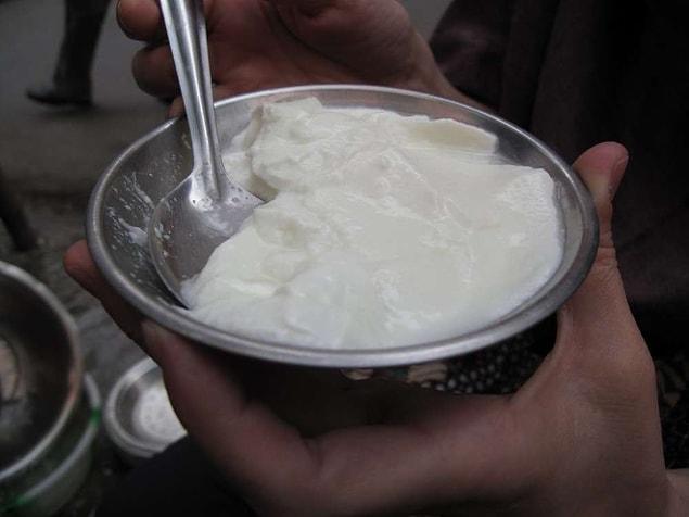 14. Yogurt will help put your digestive system back in order.