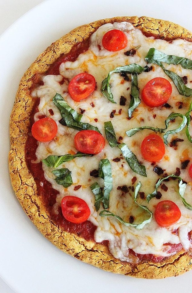 7. Çok lezzetli hem de pizzadan çok daha hafif.