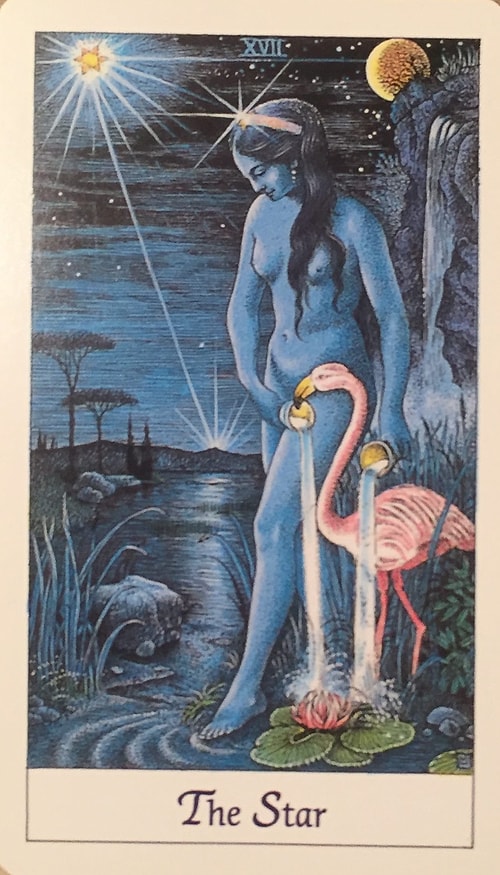 Kova Burcu Tarot Kartı "Yıldız"