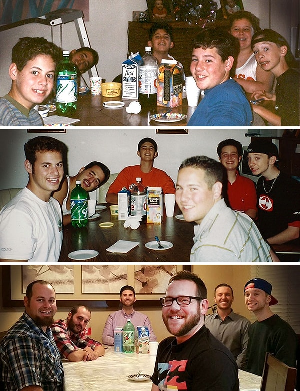 1. Лучшие друзья в 10, 17 и 29 лет