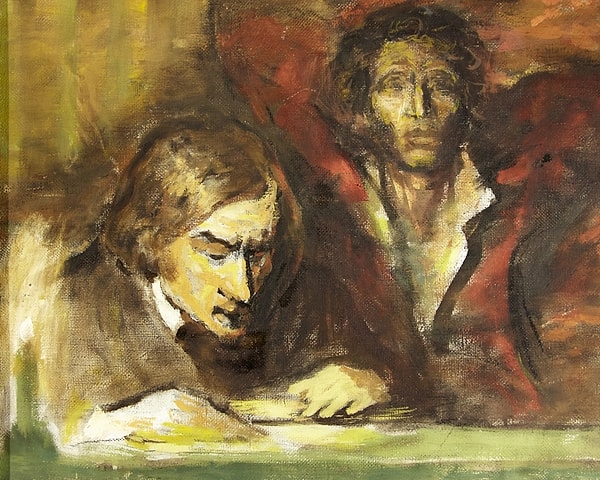 13. Пушкин подал Гоголю идею для «Ревизора».