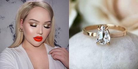 Тест: выберите макияж, и мы расскажем, какое обручальное кольцо с камнем вам подойдёт