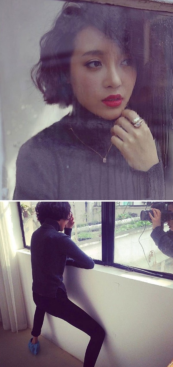 7. Возможно, что все ванильные фото из Инстаграма были сделаны именно так