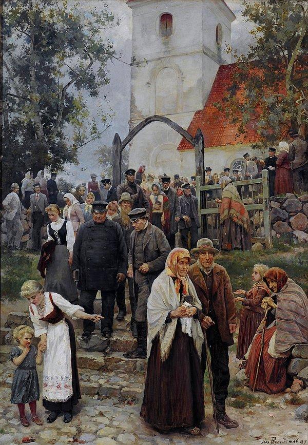 1. After Church, Janis Rozentāls - Letonya