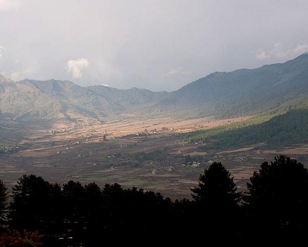 10. Phobjikha Vadisi, Bhutan