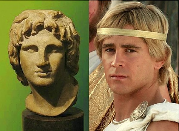 19. Александр Македонский (Коллин Фаррелл в "Александр")