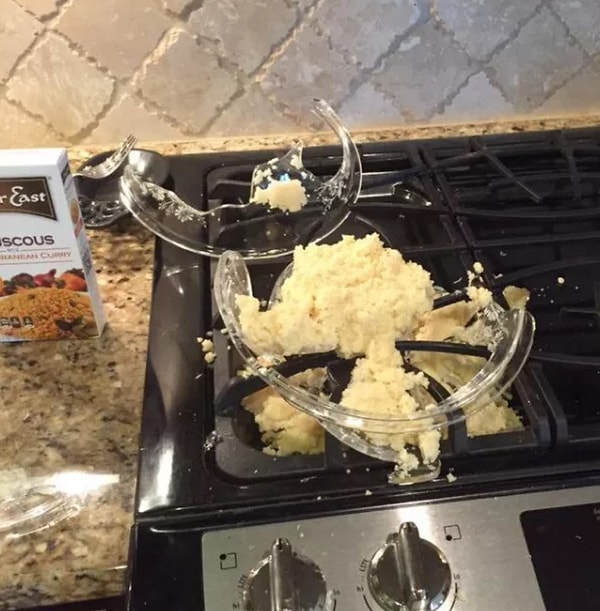 11. Этот горе-повар явно не оценил силу кускуса 💪