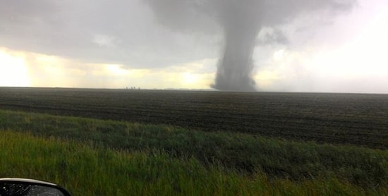 Жуткий смерч в Омской области 9 июня 2017 года!