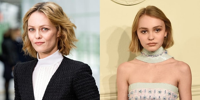 15. Vanessa Paradis ve kızı Lily-Rose Depp