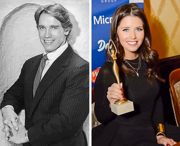 4. Арнольд Шварценеггер и Кэтрин Юнис Шварценеггер