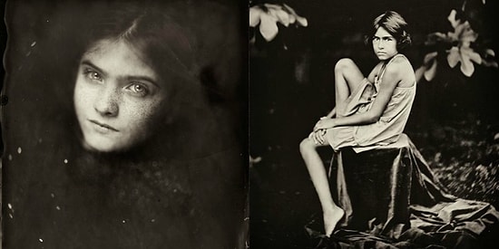 Фотограф использует технику 19 века для создания криповых портретов детей