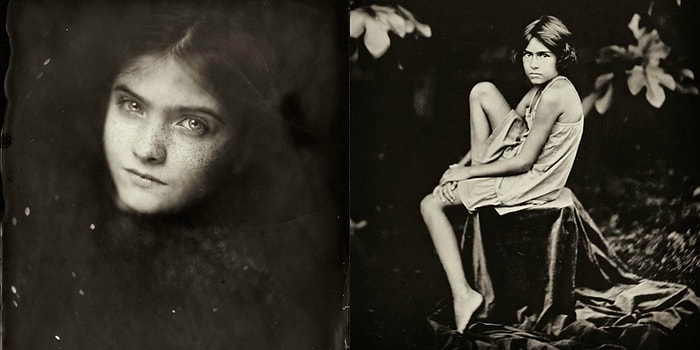 Фотограф использует технику 19 века для создания криповых портретов детей