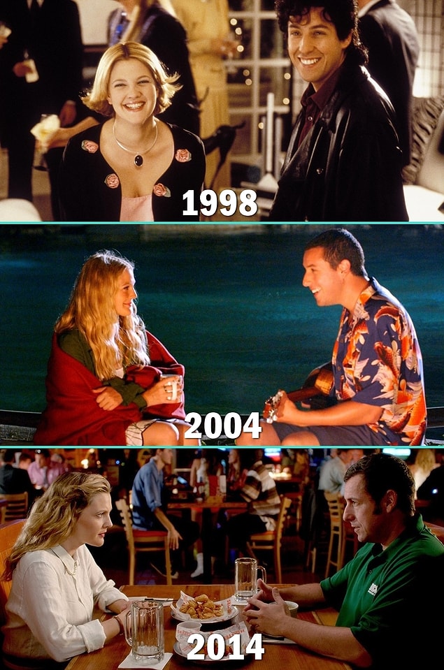 7. Drew Barrymore & Adam Sandler