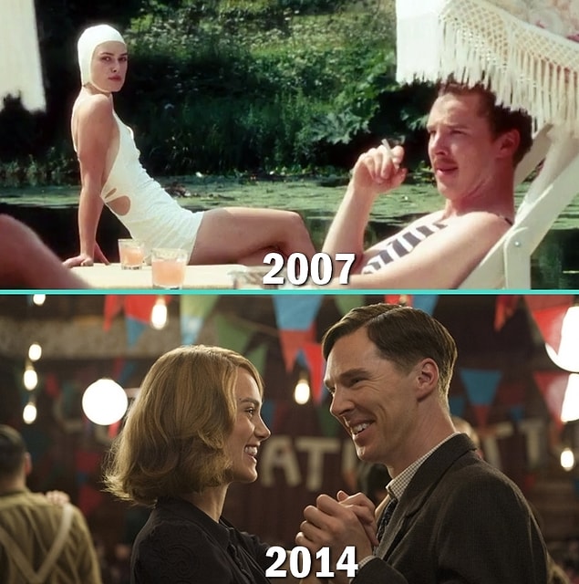 19. Keira Knightley & Benedict Cumberbatch