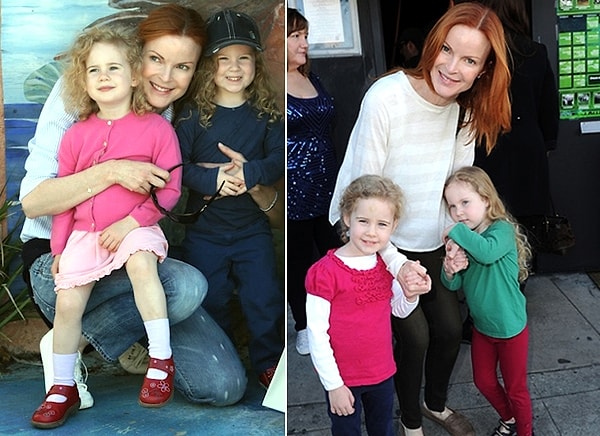 14. Марсия Кросс, узнав о том, что у нее родится двойня, сильно испугалась. Еще бы, ведь на тот момент, актрисе было 45 лет. Но несмотря на все опасения, в 2007-м году она успешно родила близнецов.