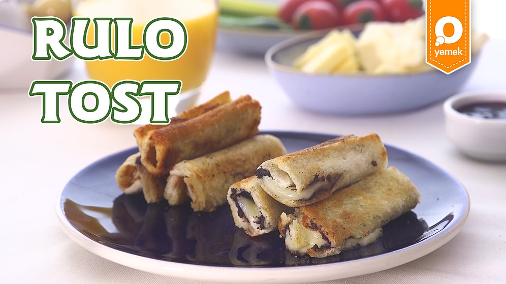 Sahurda Buz Gibi Meyve Suyunun Yanında Çıtır Rulo Tost Nasıl Yapılır?