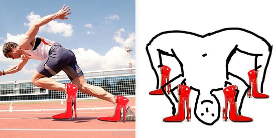 Эти туфли на высоченной шпильке шокировали и вдохновили интернет-общественность 😂