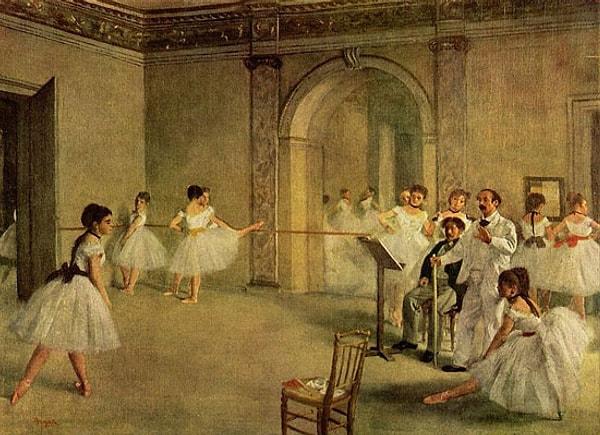 8. Yapıtlarında birçok kez balerinlerden ilham alan Fransız ressam kimdir?