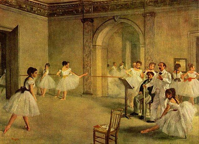 8. Yapıtlarında birçok kez balerinlerden ilham alan Fransız ressam kimdir?