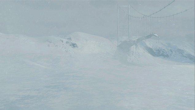 Dizinin ilk bölümünden yayınlanan görüntülerde buzlarla kaplanmış post-apokaliptik bir gelecekte İstanbul'u tasvir eden sahneler görülüyor.