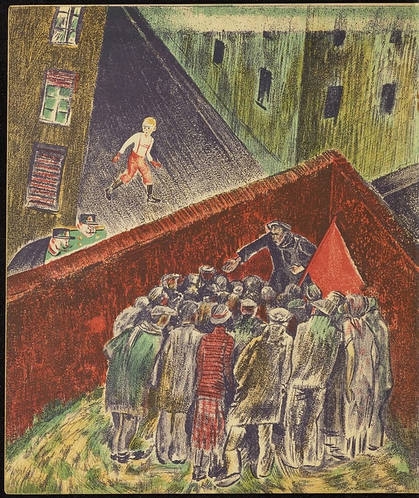 12. Книга "2 Первомая" рассказывает о том, как Праздник труда праздновался в Советском Союзе и в Германии