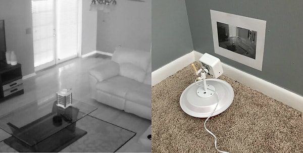 6. Когда отец уехал на пару дней, а дома решил установить камеру. Но сына, как видите, это вовсе не остановило...