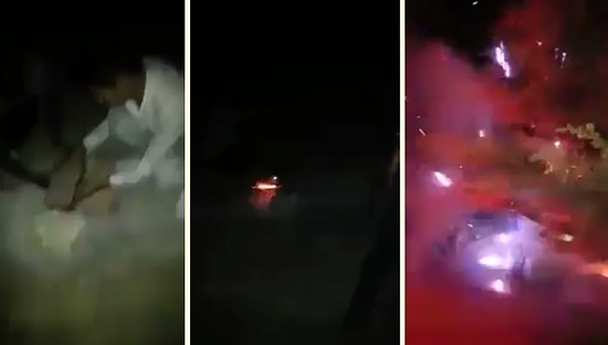 Havai Fişek Atacağız Diye Mahalleyi Savaş Alanına Çeviren Becerik İnsanlar