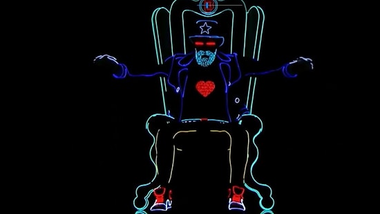 Нереальная постановка номера! Танец в неоновых костюмах