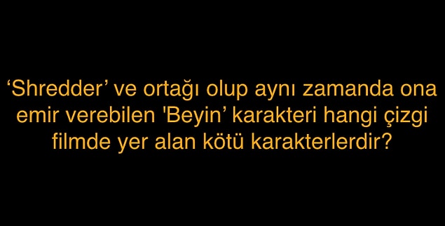6. Doğru cevap! 5000 TL kazandın.