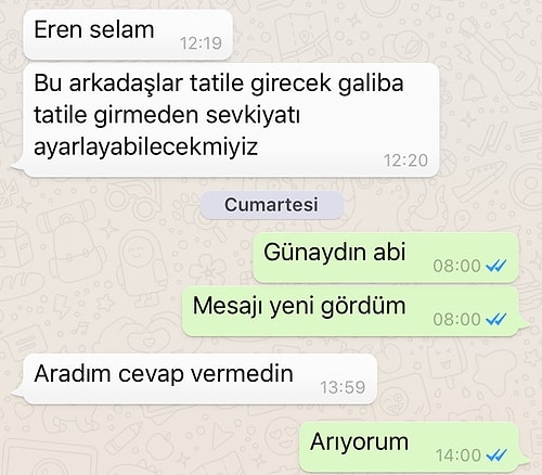 Bu da bonus: Zamanla değişen iş ilişkisi 😁