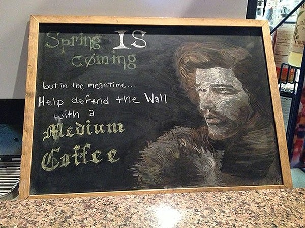 13. Что может продать горячий кофе лучше, чем изображение Джона Сноу?