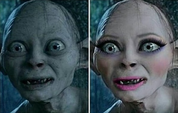 10. Но все же некоторые девушки не умеют наносить косметику, и им приходится пользоваться приложениями