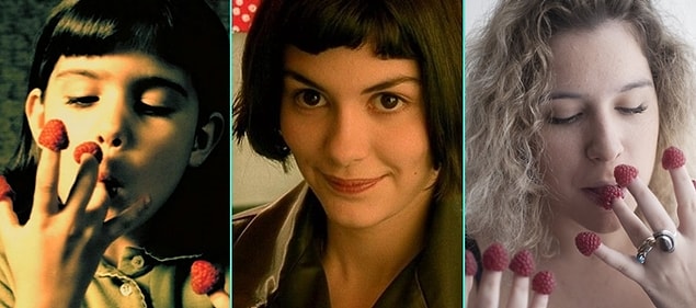 1. Amelie (2001) | Flora Guiet - Audrey Tautou - Flora Guiet (Günümüz)