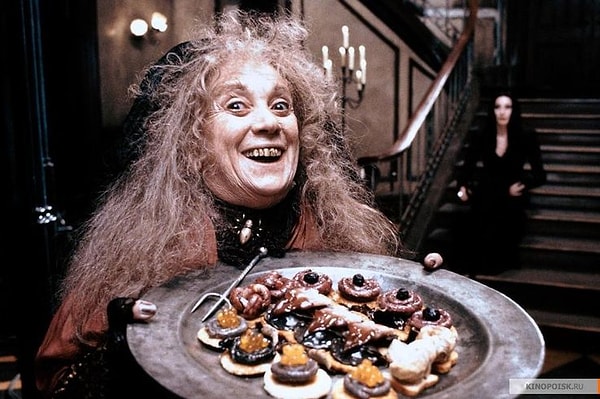 4. Джудит Малина - бабушка Аддамс