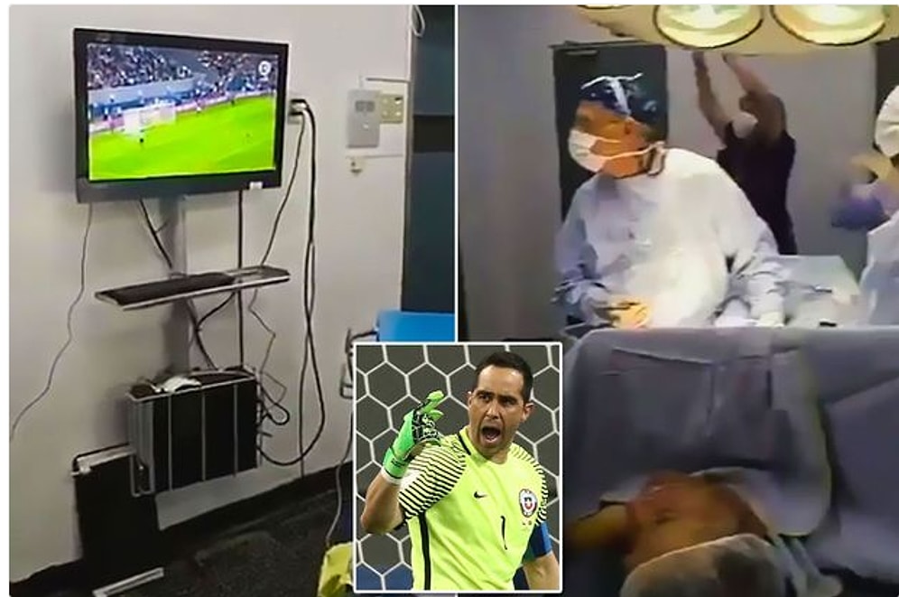 Ameliyat Sırasında Futbol Maçı İzleyen Doktorlar!