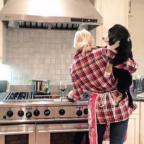 1. Когда очень хочется детей, а есть только собака 😑