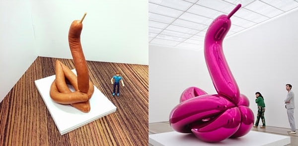 12. "Лебедь" Джефф Кунс