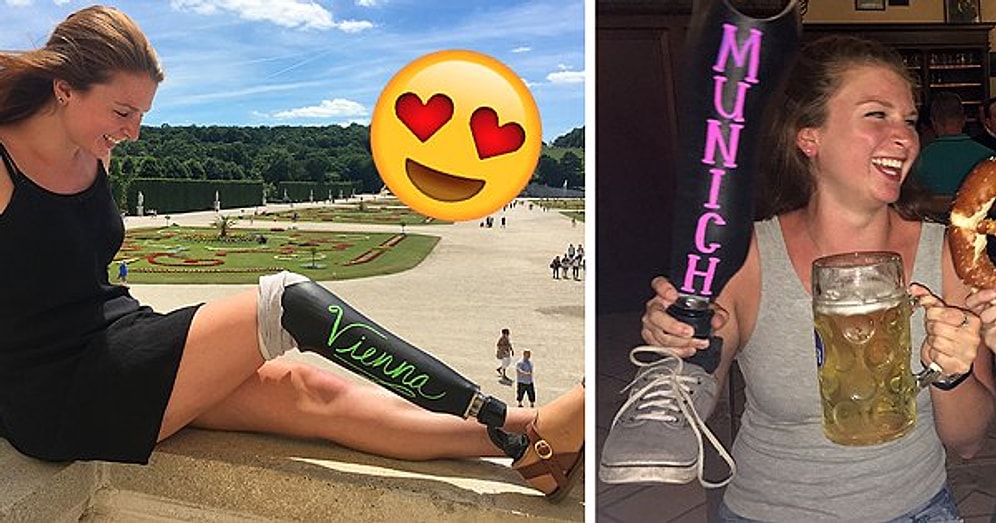 Avrupa Gezisi İçin Kara Tahtadan Protez Bacak Takıp Dünyayı Kendine Aşık Eden Kadın